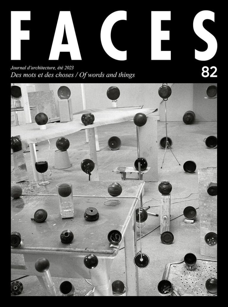 FACES 82 – Des mots et des choses / Of words and things