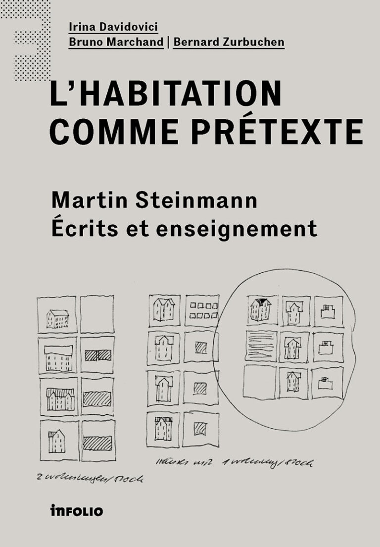 L'habitation comme prétexte. Martin Steinmann, écrits et enseignements